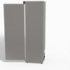 FED-X Stainless Steel Upright Static Fridge XR400SS