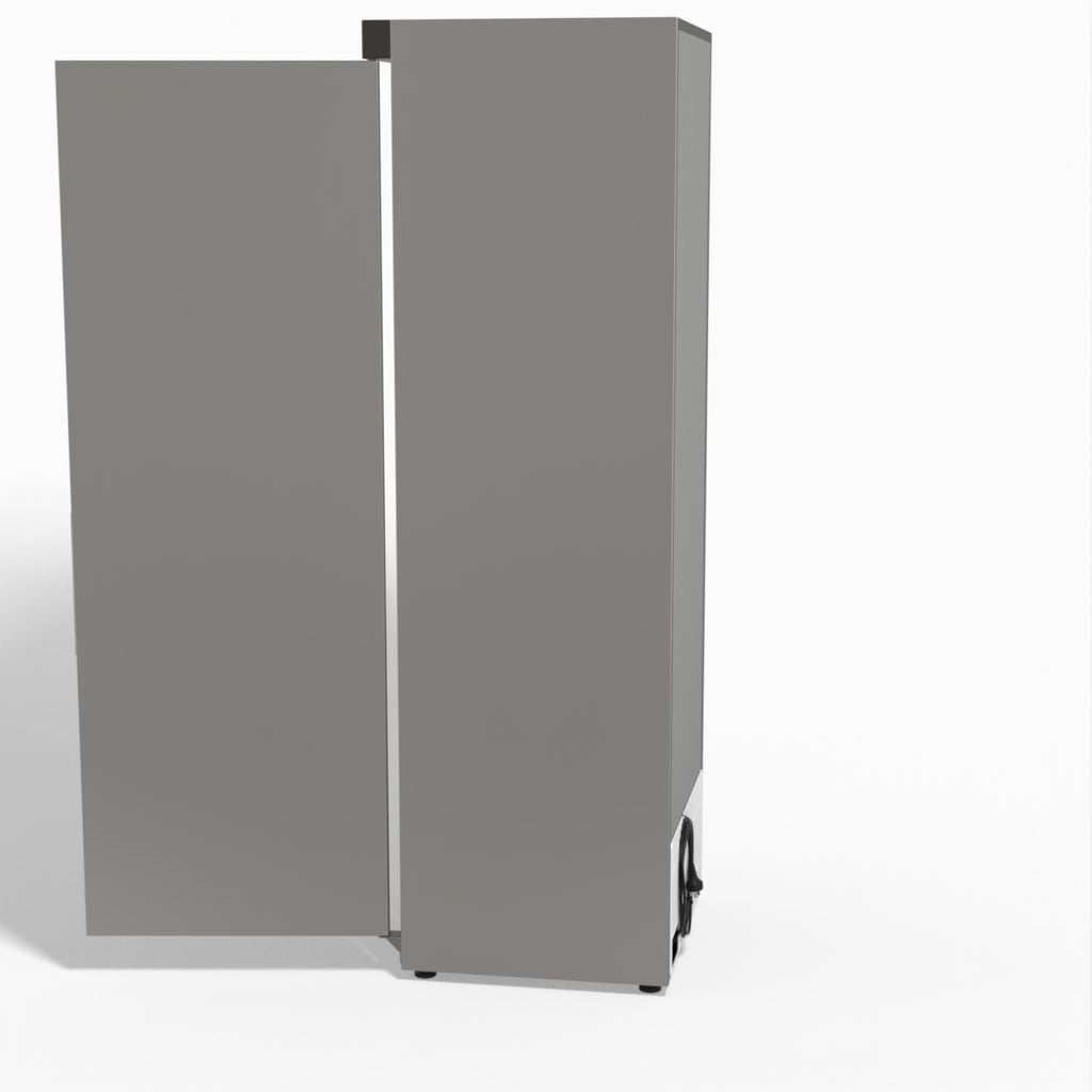 FED-X Stainless Steel Upright Static Fridge XR400SS