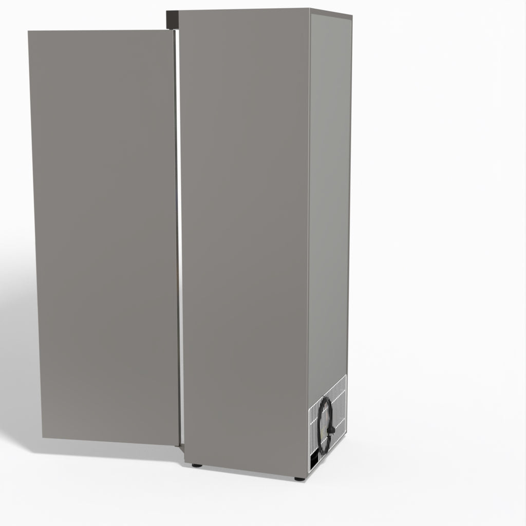 FED-X Stainless Steel Upright Static Fridge XR400SS