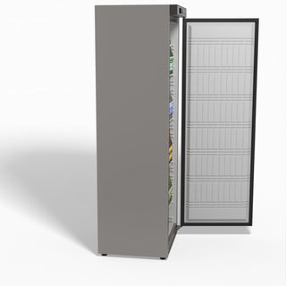 Stainless Steel Upright Static Fridge XR400SS