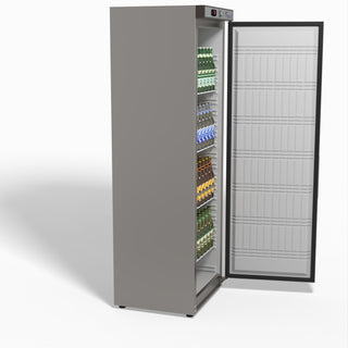 Stainless Steel Upright Static Fridge XR400SS