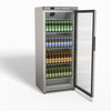 FED-X Thermaster Stainless Steel Upright Static Display Fridge XR600SG