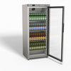 FED-X Thermaster Stainless Steel Upright Static Display Fridge XR600SG