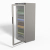 FED-X Thermaster Stainless Steel Upright Static Display Fridge XR600SG