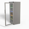 FED-X Thermaster Stainless Steel Upright Static Display Fridge XR600SG