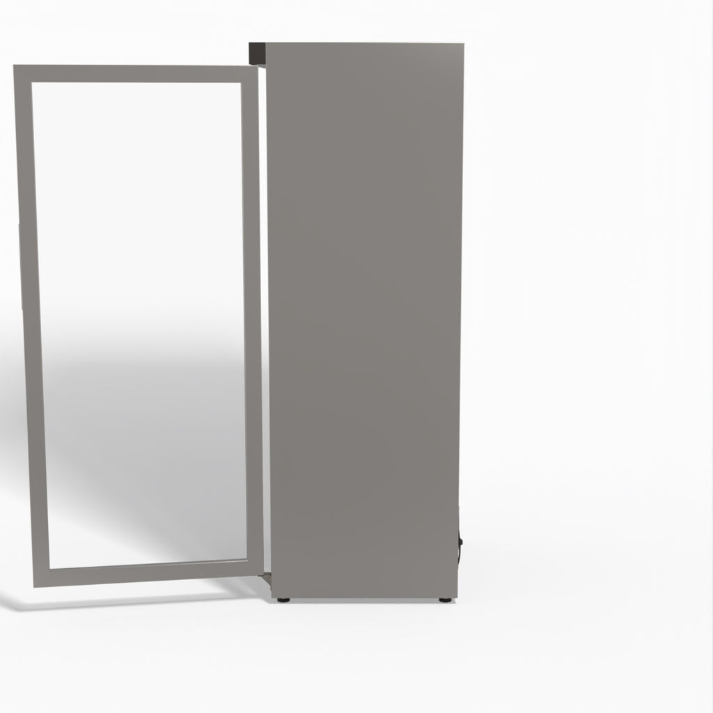 FED-X Thermaster Stainless Steel Upright Static Display Fridge XR600SG