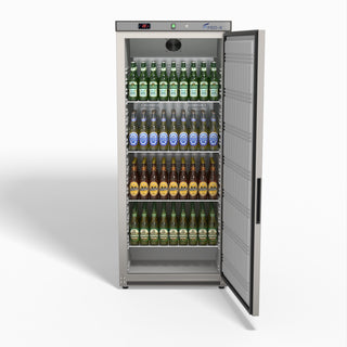 Stainless Steel Upright Static Fridge XR600SS