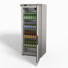 FED-X Stainless Steel Upright Static Fridge XR600SS