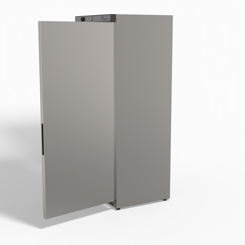 FED-X Stainless Steel Upright Static Fridge XR600SS