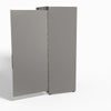 FED-X Stainless Steel Upright Static Fridge XR600SS