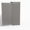 FED-X Stainless Steel Upright Static Fridge XR600SS