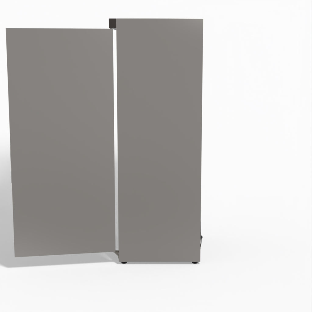 FED-X Stainless Steel Upright Static Fridge XR600SS
