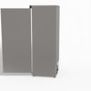 FED-X Stainless Steel Upright Static Fridge XR600SS