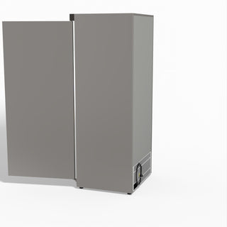 Stainless Steel Upright Static Fridge XR600SS