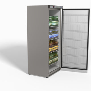 Stainless Steel Upright Static Fridge XR600SS