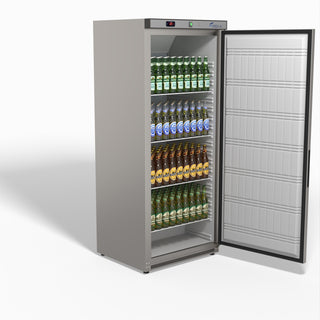 Stainless Steel Upright Static Fridge XR600SS