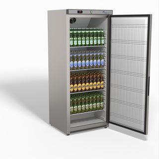 Stainless Steel Upright Static Fridge XR600SS