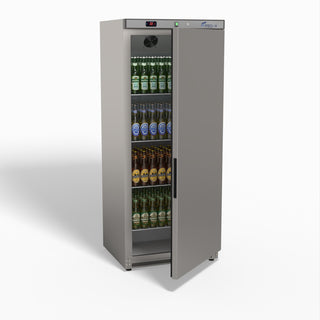 Stainless Steel Upright Static Fridge XR600SS