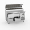 FED-X S/S Four Drawer Sandwich Counter XSS7C13S2V-4D