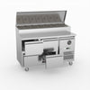 FED-X S/S Four Drawer Sandwich Counter XSS7C13S2V-4D