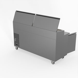 S/S Three Door Sandwich Counter - FED-X XSS7C18S3V