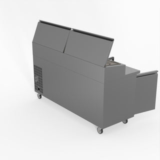 S/S Three Door Sandwich Counter - FED-X XSS7C18S3V