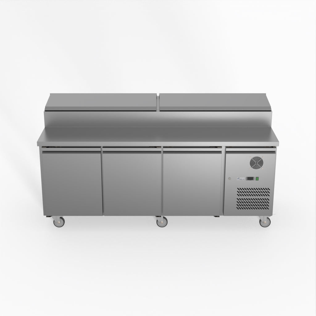 S/S Three Door Sandwich Counter - FED-X XSS8C20S3V