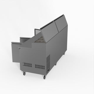 S/S Three Door Sandwich Counter - FED-X XSS8C20S3V