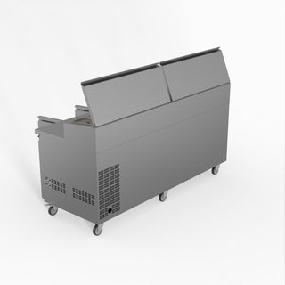 S/S Three Door Sandwich Counter - FED-X XSS8C20S3V