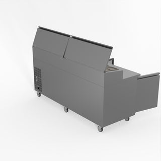 S/S Three Door Sandwich Counter - FED-X XSS8C20S3V