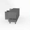 FED-X S/S Three Door Bench Fridge XUB6C18S3V
