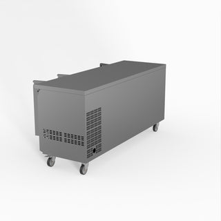 S/S Three Door Bench Freezer - FED-X XUB6F18S3V