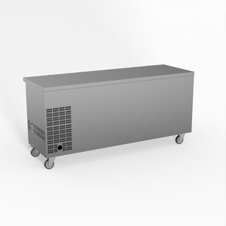 S/S Three Door Bench Freezer - FED-X XUB6F18S3V