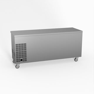 S/S Three Door Bench Freezer - FED-X XUB6F18S3V