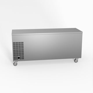 S/S Three Door Bench Freezer - FED-X XUB6F18S3V