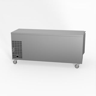 S/S Three Door Bench Freezer - FED-X XUB6F18S3V