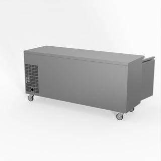 S/S Three Door Bench Freezer - FED-X XUB6F18S3V