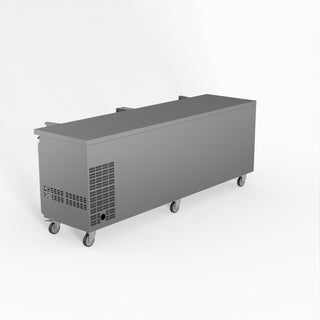 S/S Four Door Bench Fridge - FED-X XUB6C22S4V