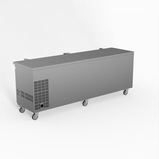 S/S Four Door Bench Fridge - FED-X XUB6C22S4V