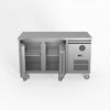 FED-X Two Glass Door Bench Fridge XUB7C13G2V