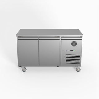 Two Door 280L Bench Freezer 136cm 10Amp