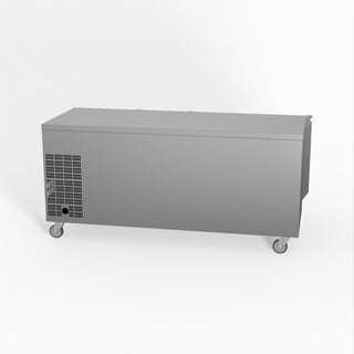 S/S Three Door Bench Freezer - FED-X XUB7F18S3V