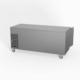 S/S Three Door Bench Freezer - FED-X XUB7F18S3V