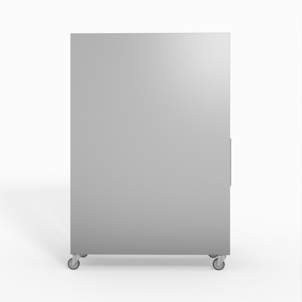 S/S Two Full Glass Door Upright Fridge - FED-X XURC1200G2V