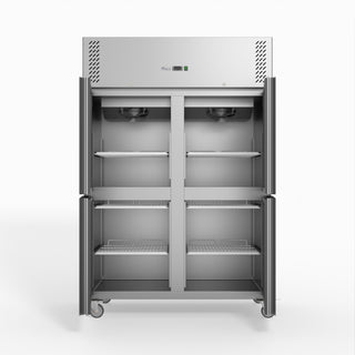 S/S Four Door Upright Fridge - FED-X XURC1200S2V