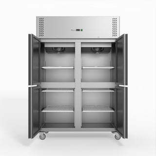 S/S Four Door Upright Fridge - FED-X XURC1200S2V