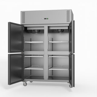 S/S Four Door Upright Fridge - FED-X XURC1200S2V