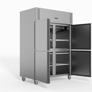 S/S Four Door Upright Fridge - FED-X XURC1200S2V