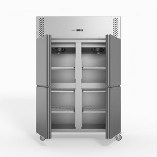 S/S Four Door Upright Fridge - FED-X XURC1200S2V