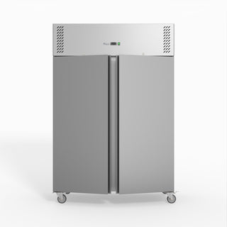 S/S Double Door Upright Fridge - FED-X XURC1200SFV